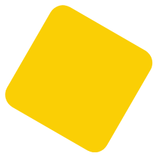 Ein gelbes Viereck. 