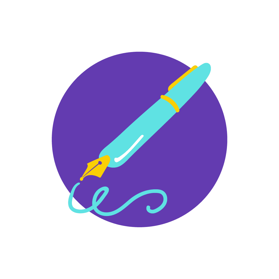 Stift, der das Führen eines Ernährungstagebuchs symbolisiert