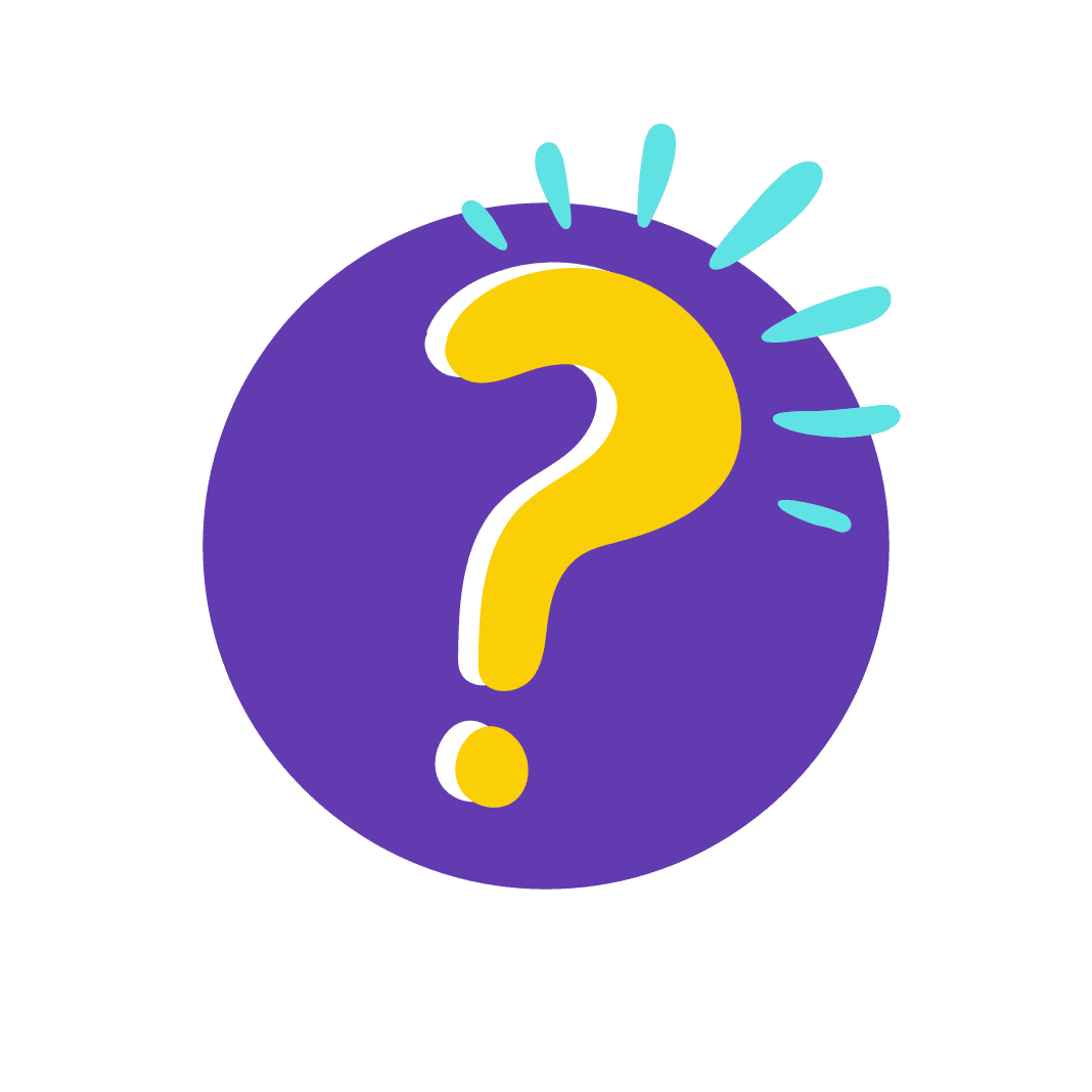 Fragezeichen-Symbol, beschreibt die Suche nach dem passenden Beruf 